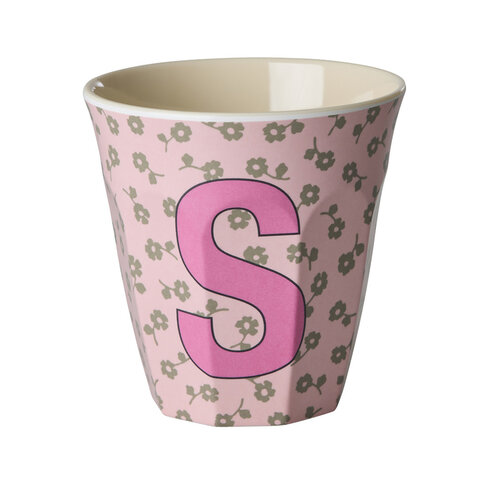 Rice Melaminbecher S «rosa Flowers»