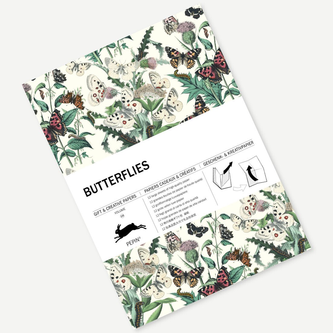 Pepin Geschenk & Kreativpapier «Butterflies»