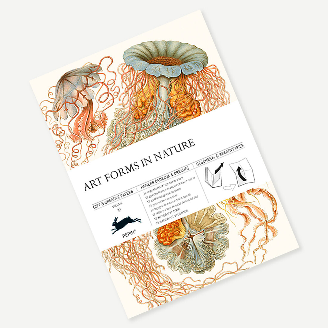 Pepin Geschenkpapierbögen «Art Forms in Nature»