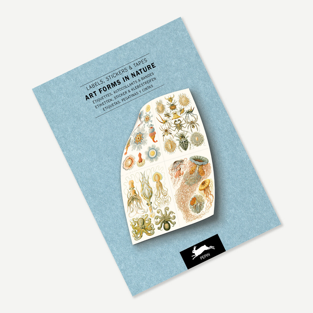 Pepin Sticker & Labelbuch «Art Forms in Nature»