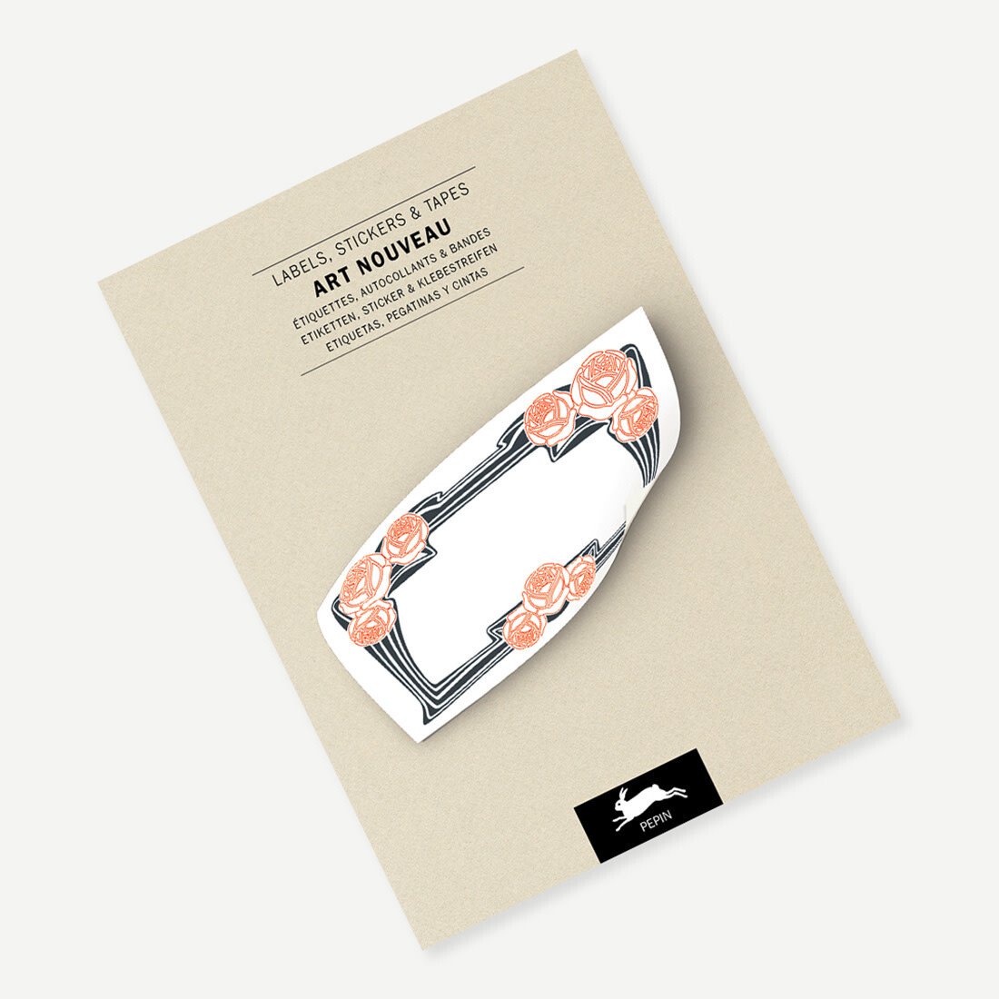 Pepin Sticker & Labelbuch «Art Nouveau»