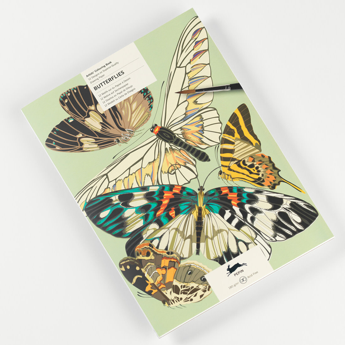 Pepin Künstler Malbuch «Butterflies»