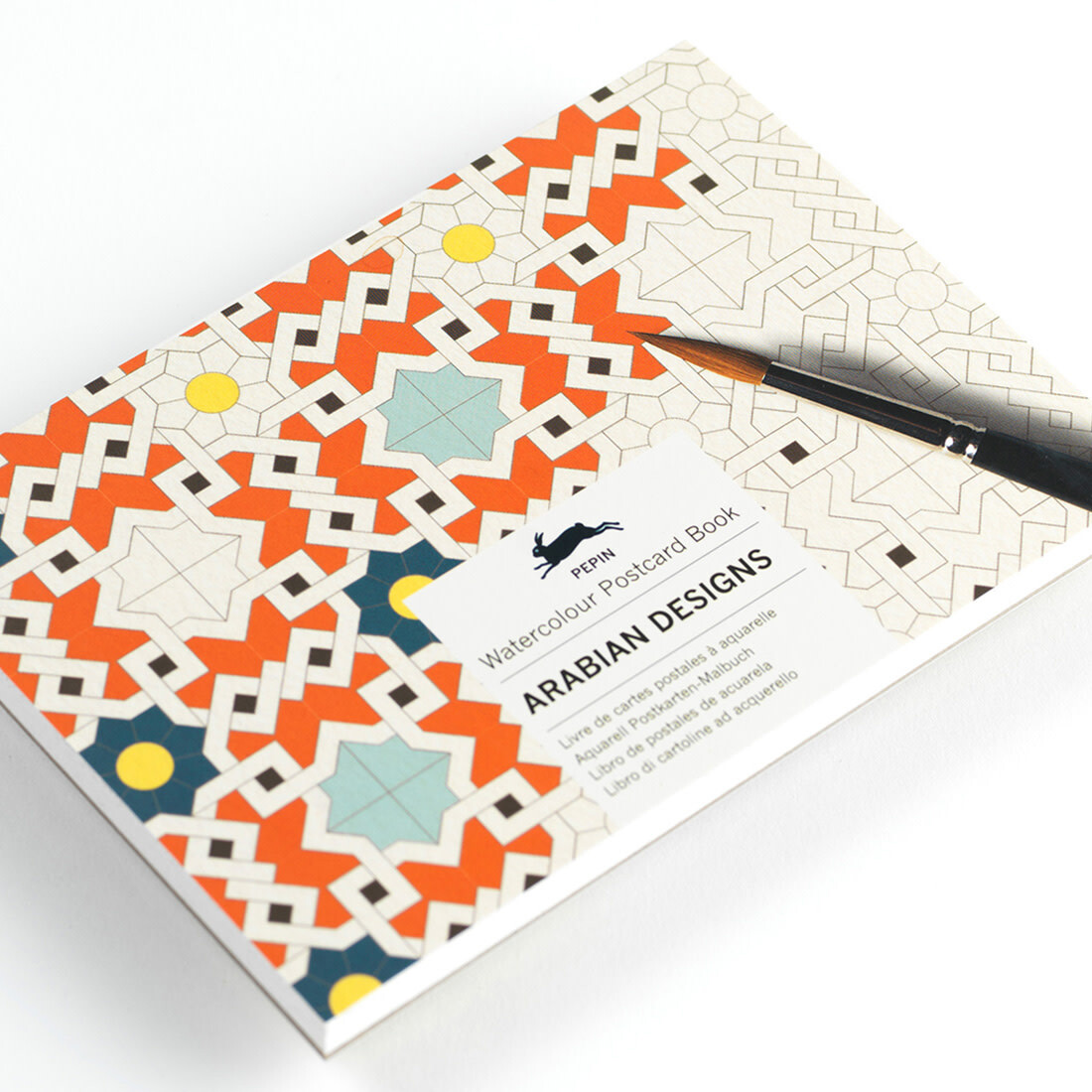 Pepin Postkartenbuch zum Bemalen «Arabian Design»