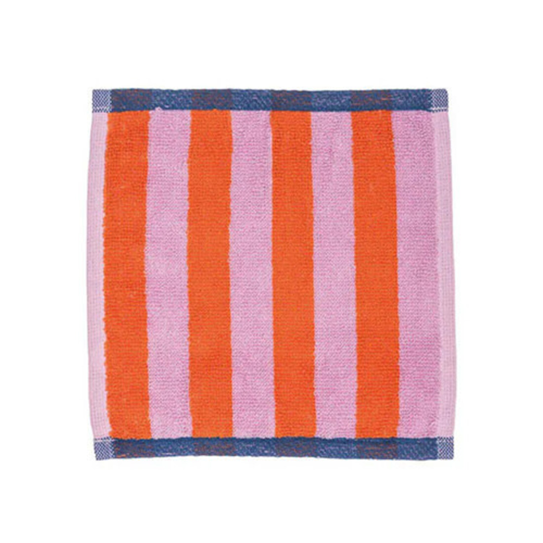 Tranquillo Abwaschtuch Streiffen orange-rosa