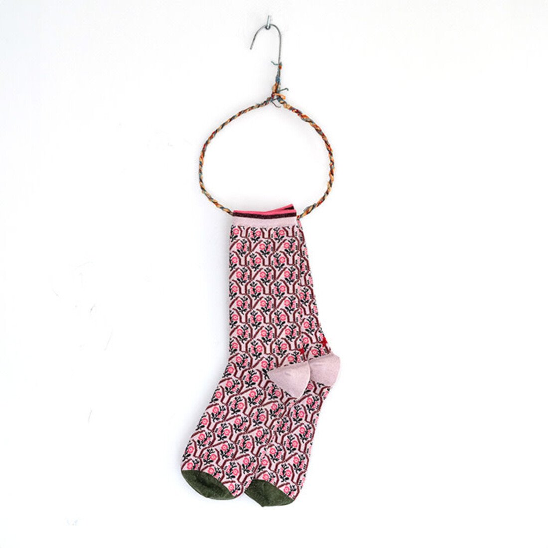Hop Socks 36-42 «Amapolas» rosa