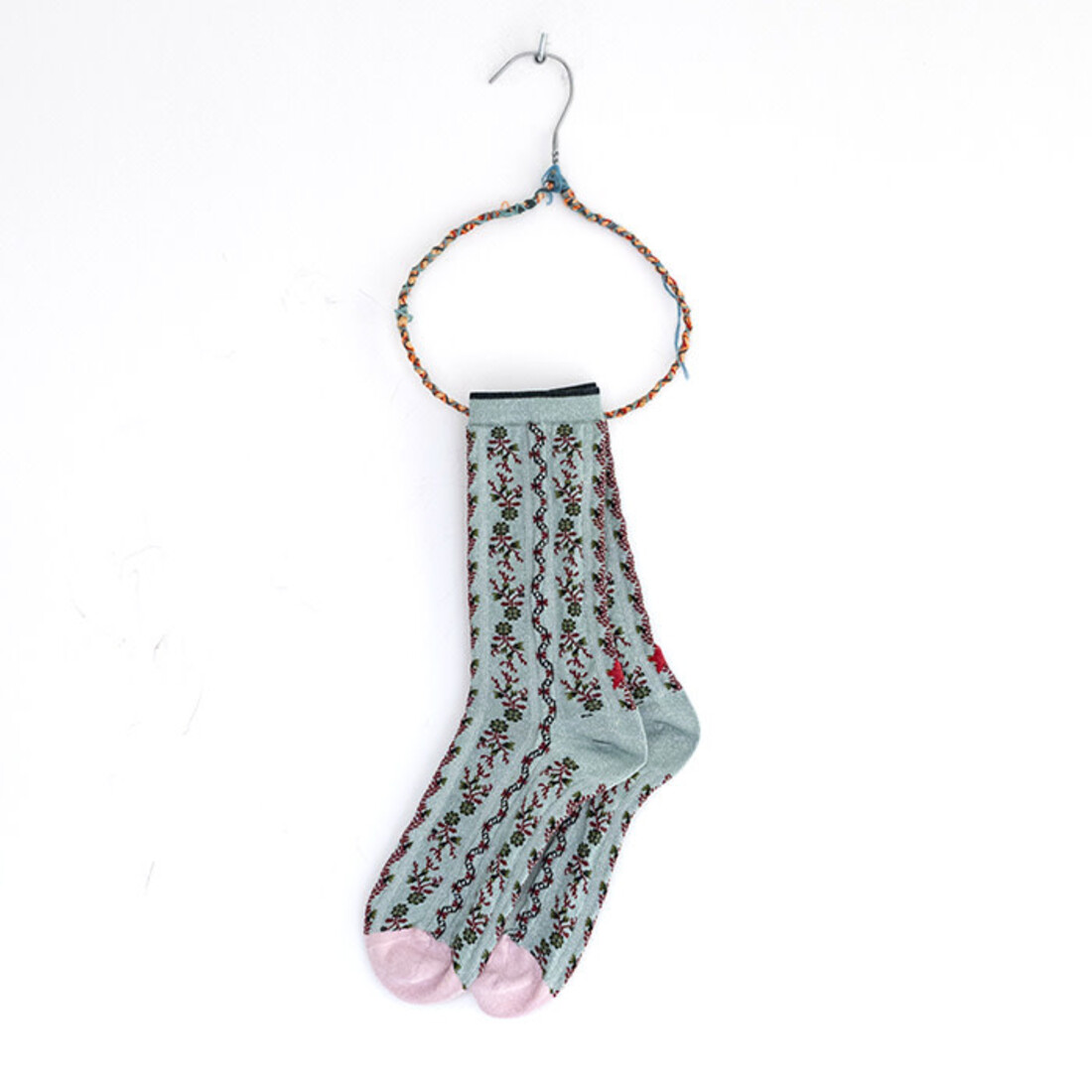 Hop Socks 36-42 «Rosas» verde