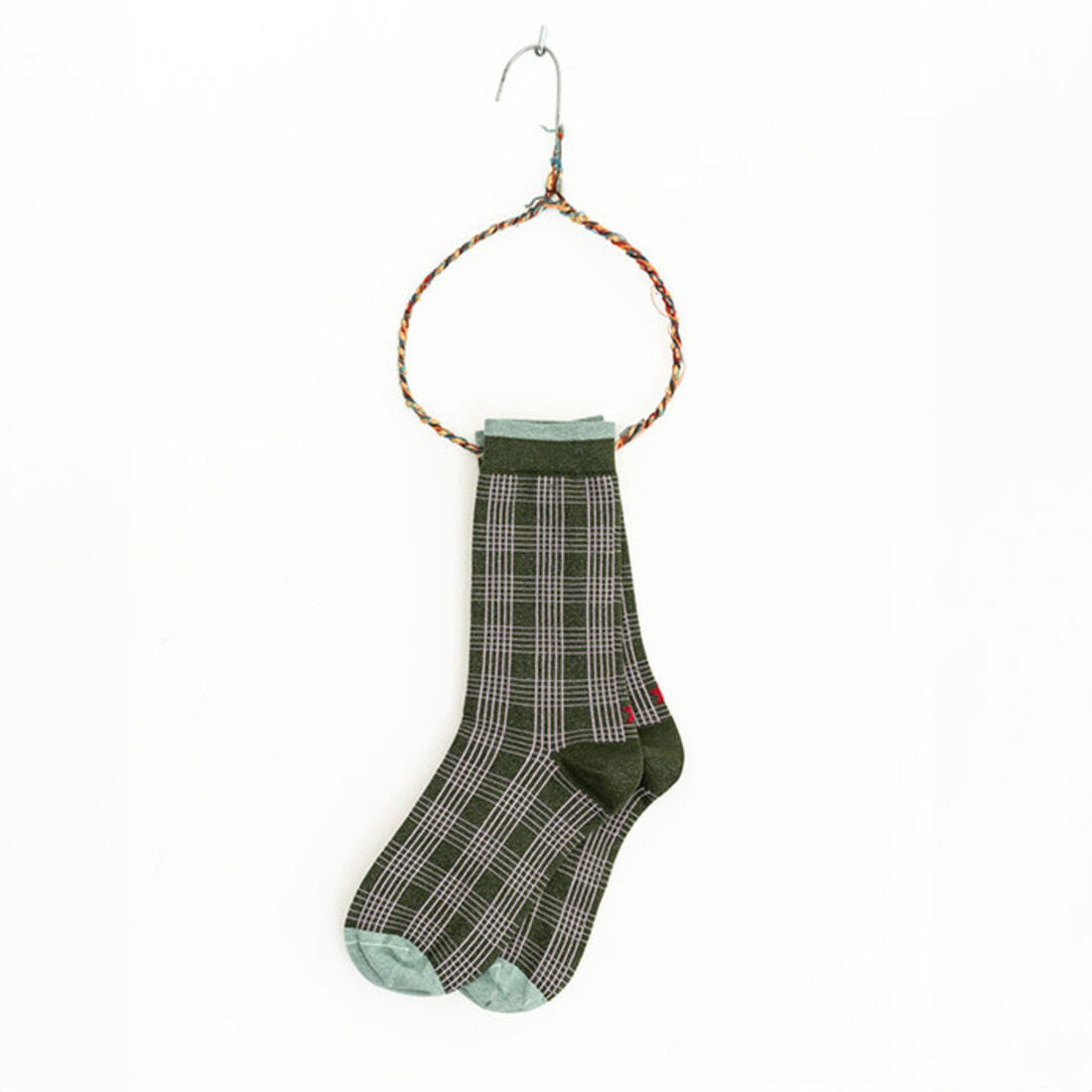 Hop Socks 36-42 «Tartan» verde