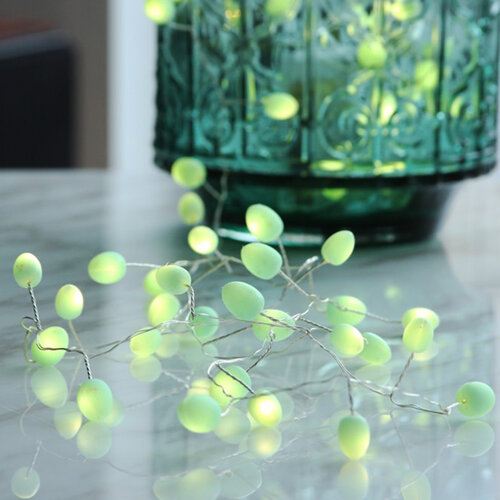 Lichterkette «Teardrop mint»