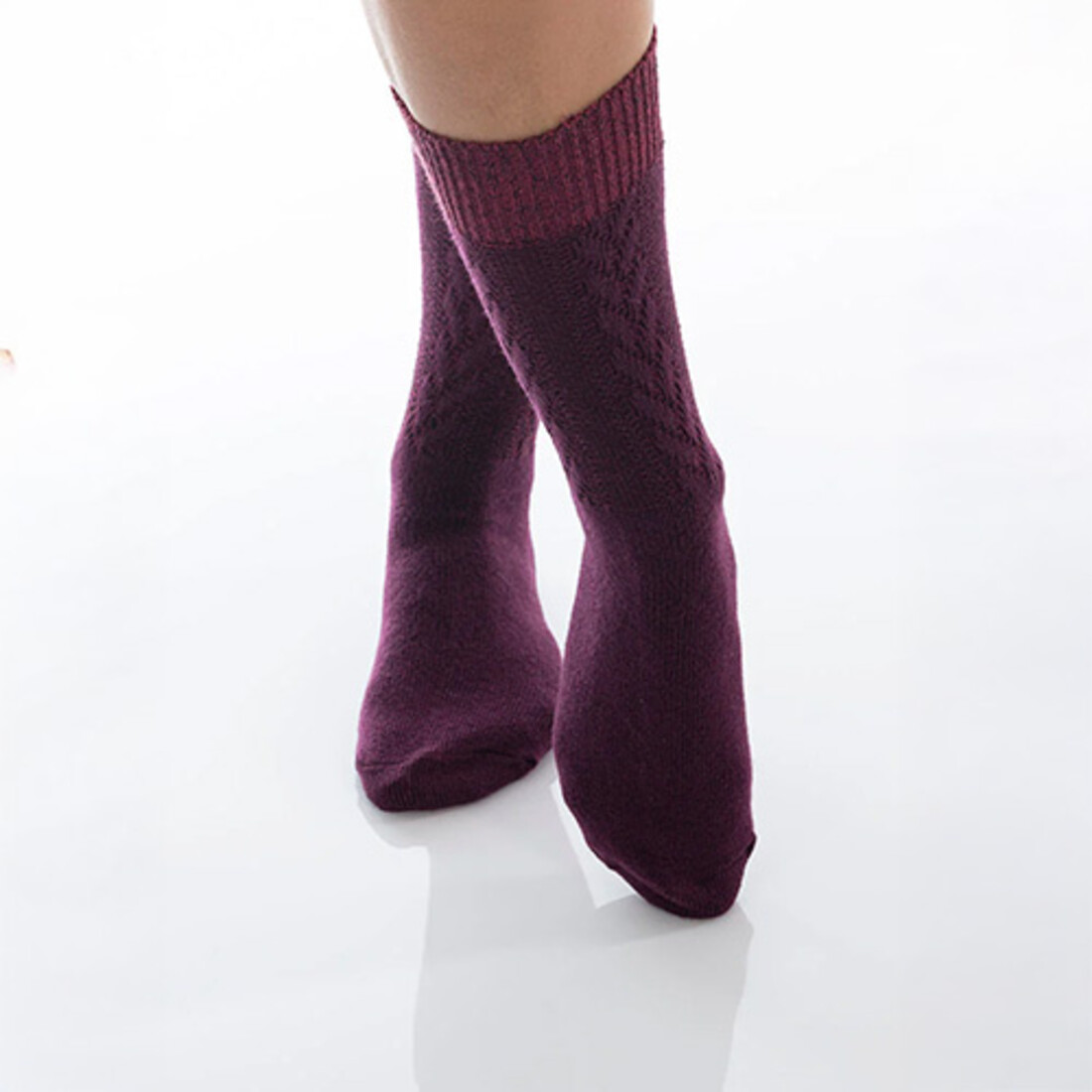 Dailysocks Dailysocks «Franziska» burgund