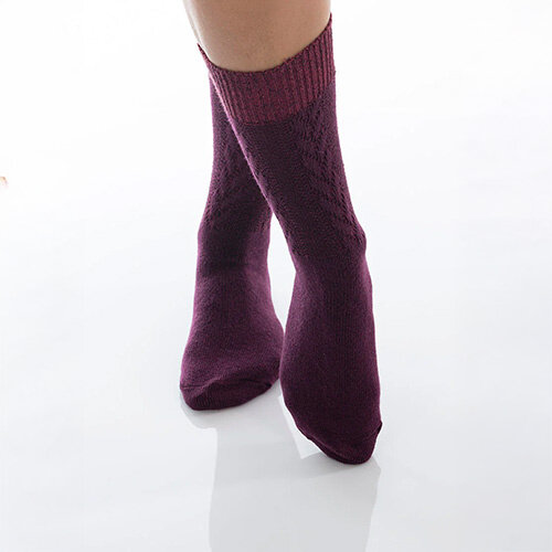 Dailysocks Dailysocks «Franziska» burgund