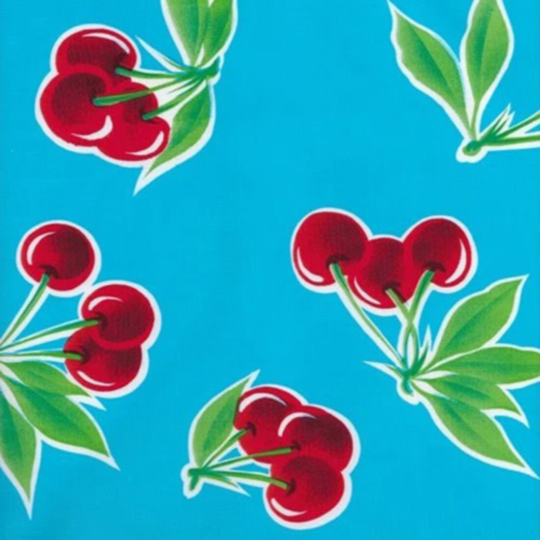 Wachstuch Stella hellblau