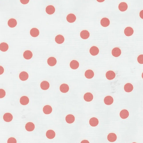 Wachstuch «Polkadot» rosa