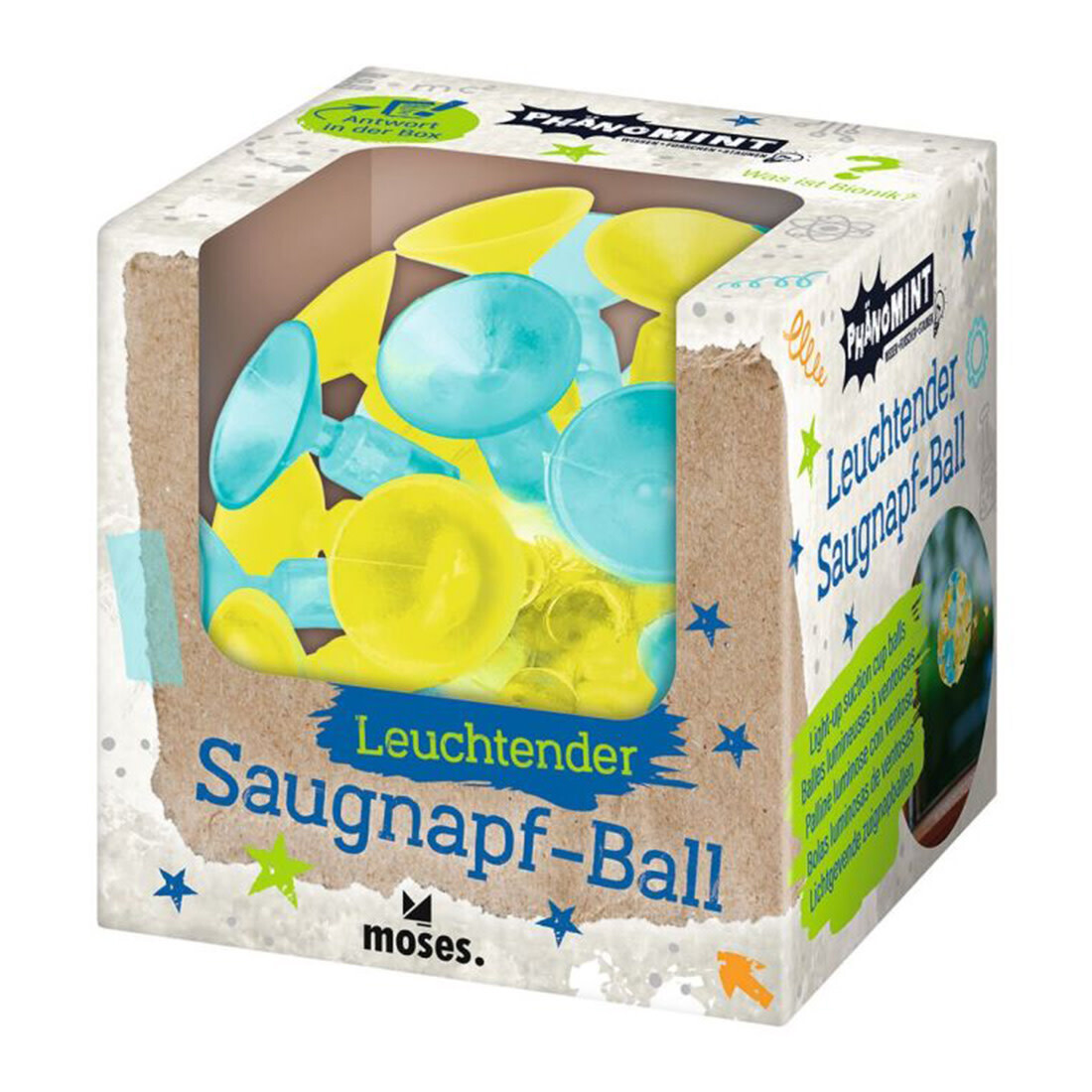moses Phänomint Saugnapf-Ball