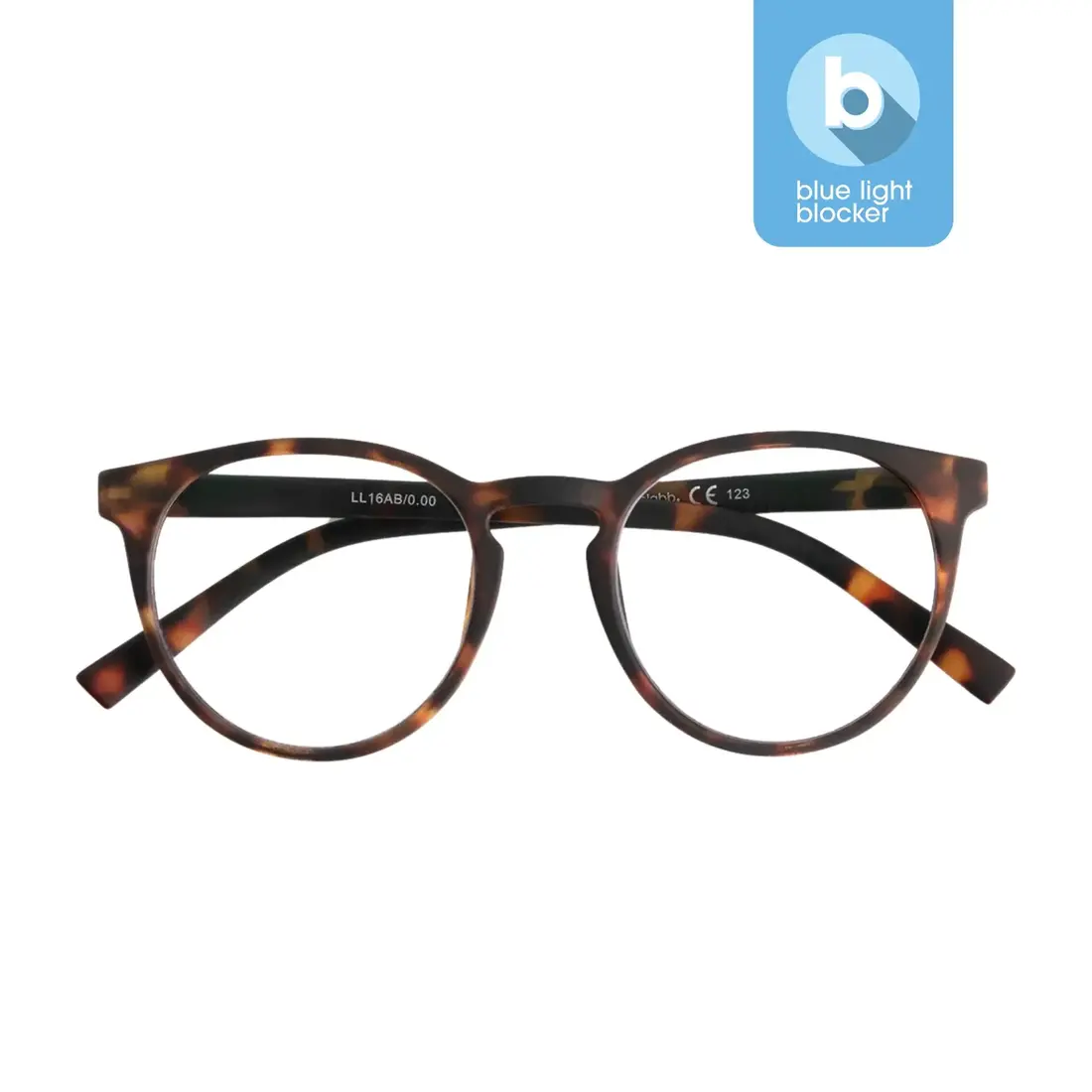 looplabb. Lesebrille «Papillon» Schildkröte blaulicht blocker