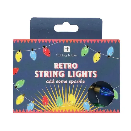 Talking Tables Lichterkette Retro Glühbirne LED