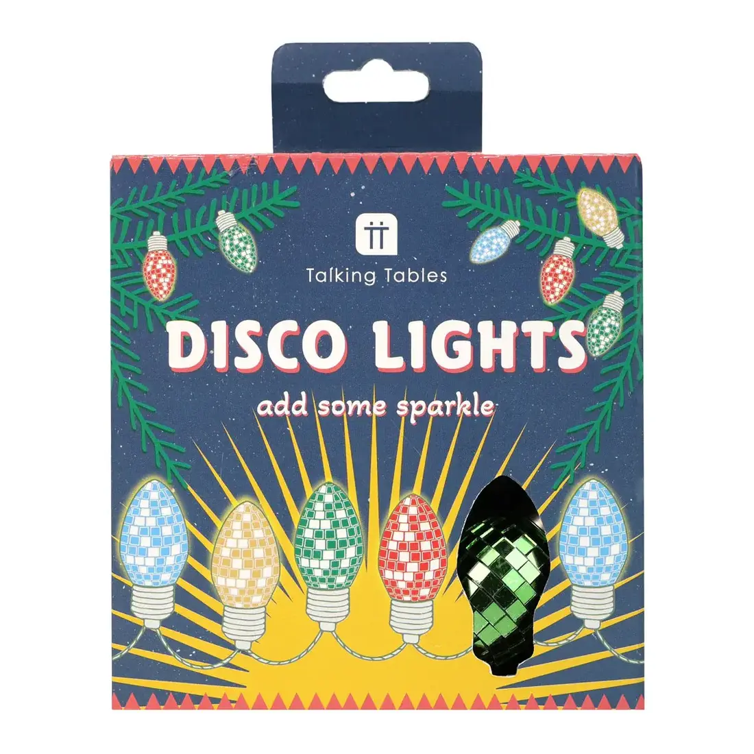 Talking Tables Lichterkette Disco Glühbirne LED