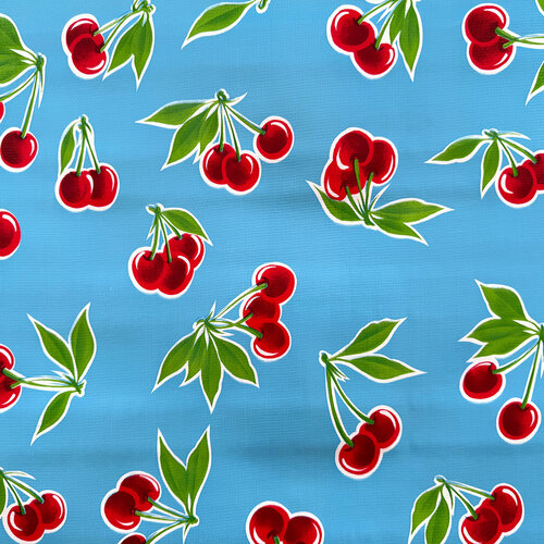 Wachstuch «Stella» hellblau