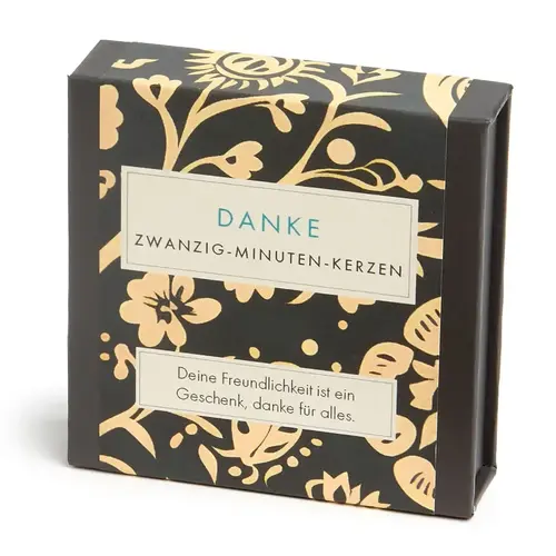 Cotton & Grey Zwanzig Minuten Kerzen - Danke