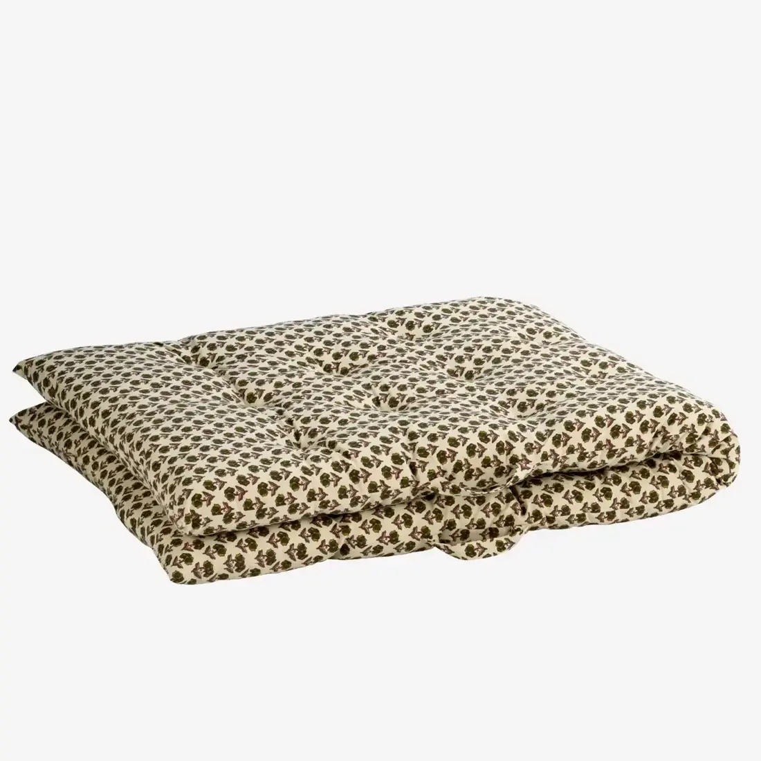 Matratzenkissen «off white-green» 70x180