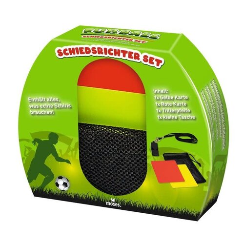 moses Fußball Schiedsrichter Set