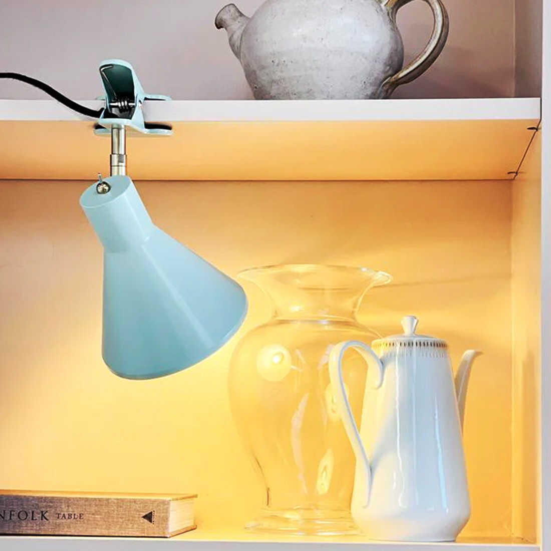 Dyberg Larsen Klemmleuchte «sleep» mint