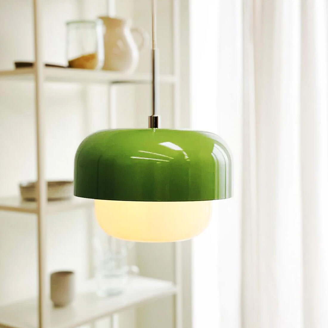 Dyberg Larsen Pendelleuchte «Haipot» matcha-grün