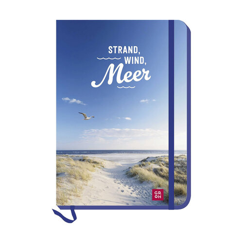 Groh Notizbuch Strand Wind Meer