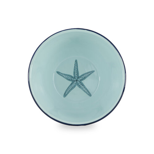 LifestyleWD Emaillierte Schüssel Seestern