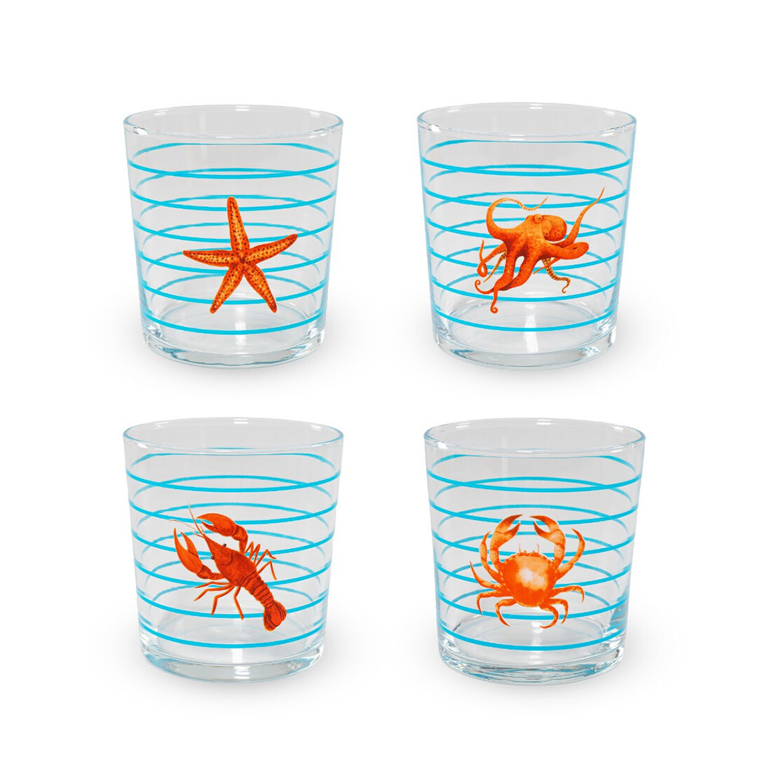 LifestyleWD Gläserset Meereswelt