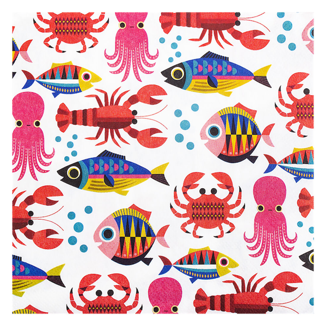 Kitsch Kitchen Papierservietten «Sealife»