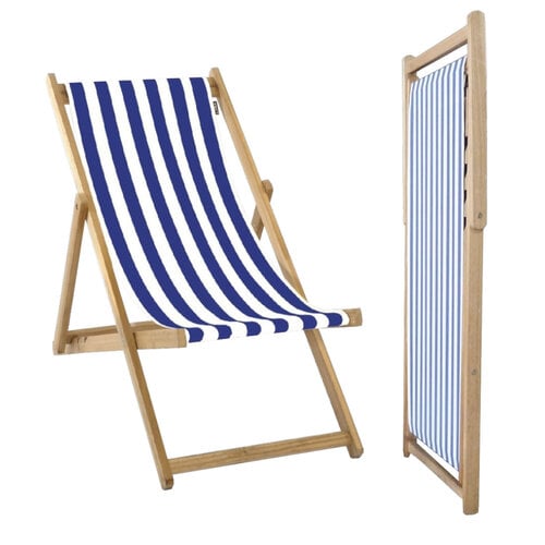 Liegestuhlgestell aus Eukalyptusholz