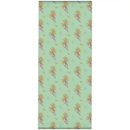 Liegestuhlbezug «Bengali menthe»