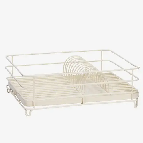 Madam Stoltz Geschirrablage crème