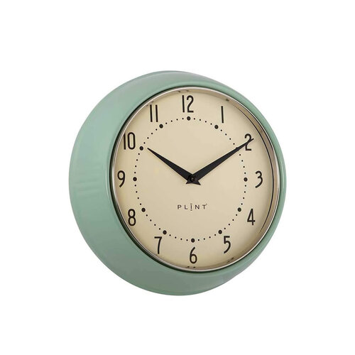 Wanduhr Plint blattgrün