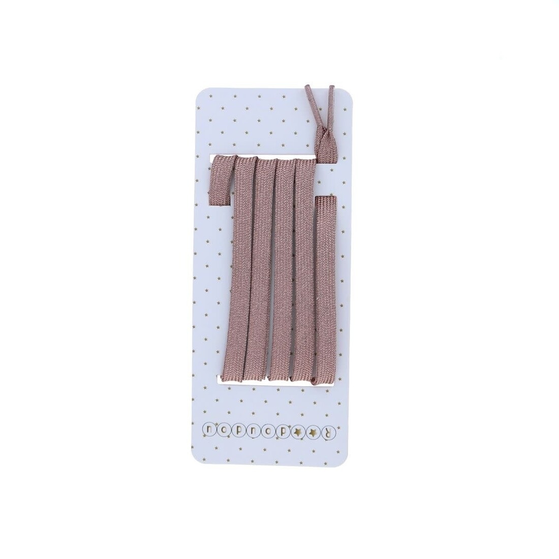 Schuhbändel «lurex rose»