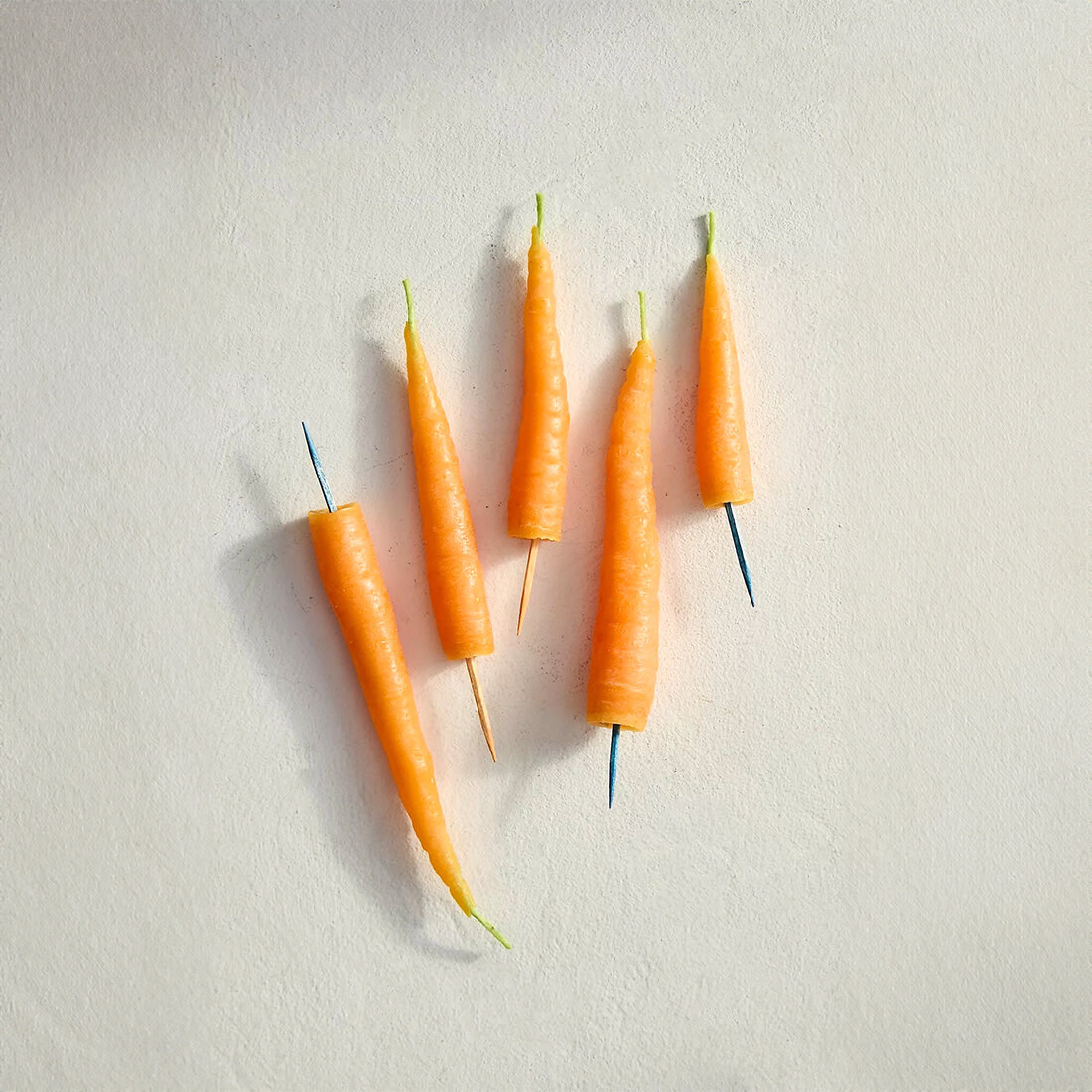 Happy Organics Bienenwachskerzen «happy birthday carrots»