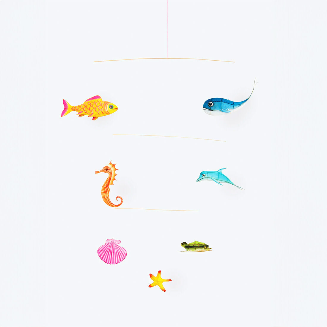 Petit Pan Mobile «Bambou Poissons»