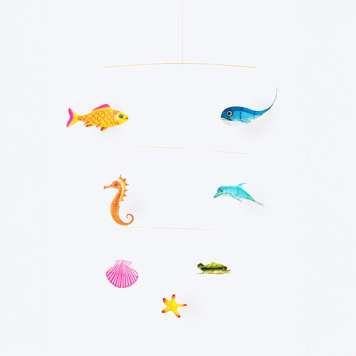 Petit Pan Mobile «Bambou Poissons»