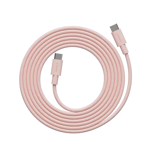 AVOLT AVOLT NEW Cable 1 USB-C to USB-C 2m New Pink