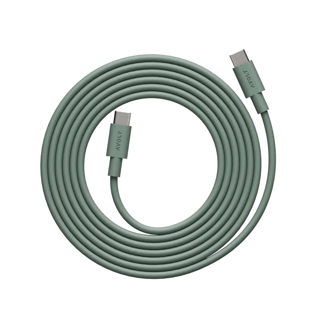 AVOLT AVOLT NEW Cable 1 USB-C to USB-C 2m Oak Green