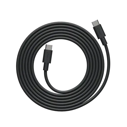 AVOLT AVOLT NEW Cable 1 USB-C to USB-C 2m Black