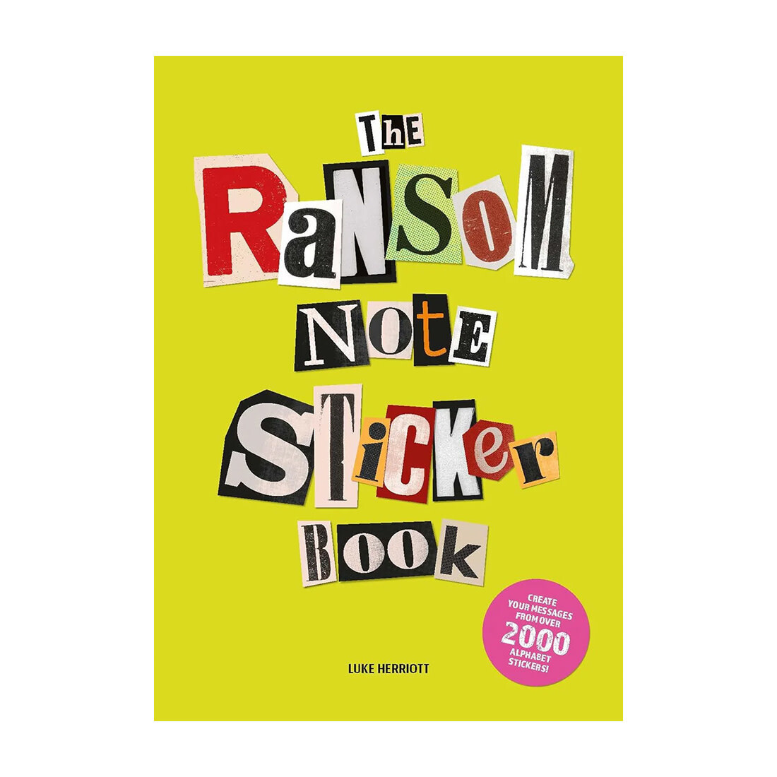 skittledog Sticker Buch «The Ransom Note Sticker Book»