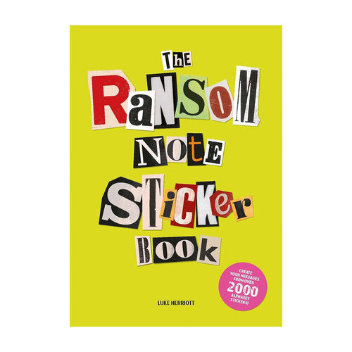 skittledog Sticker Buch «The Ransom Note Sticker Book»