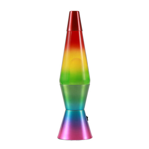 iTotal Lava Lampe LED «Spaceship» Regenbogen