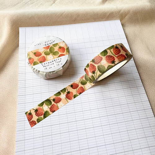 nikki dotti Washi Tape «Erdbeeren»