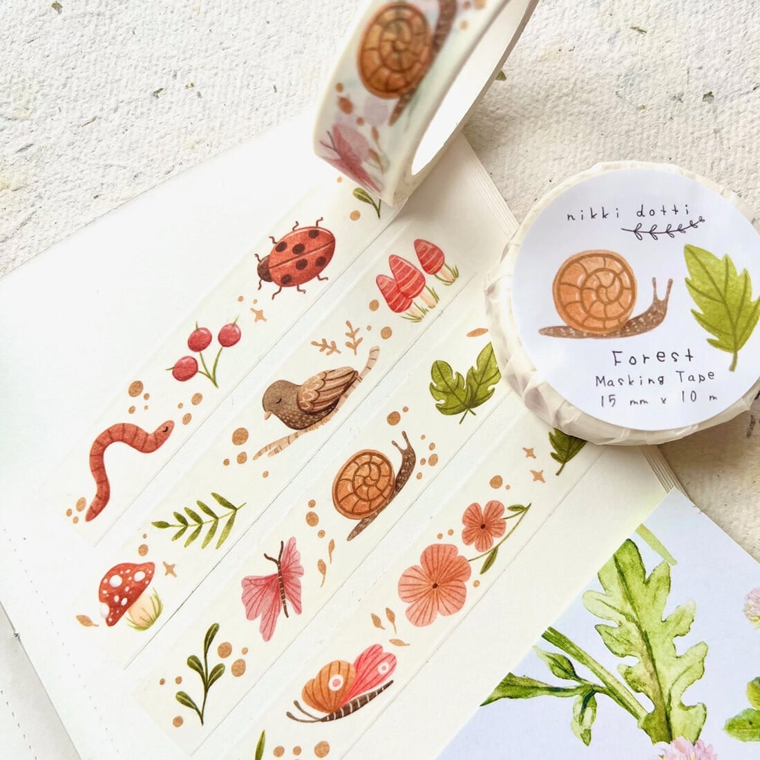 nikki dotti Washi Tape «Waldmotive»