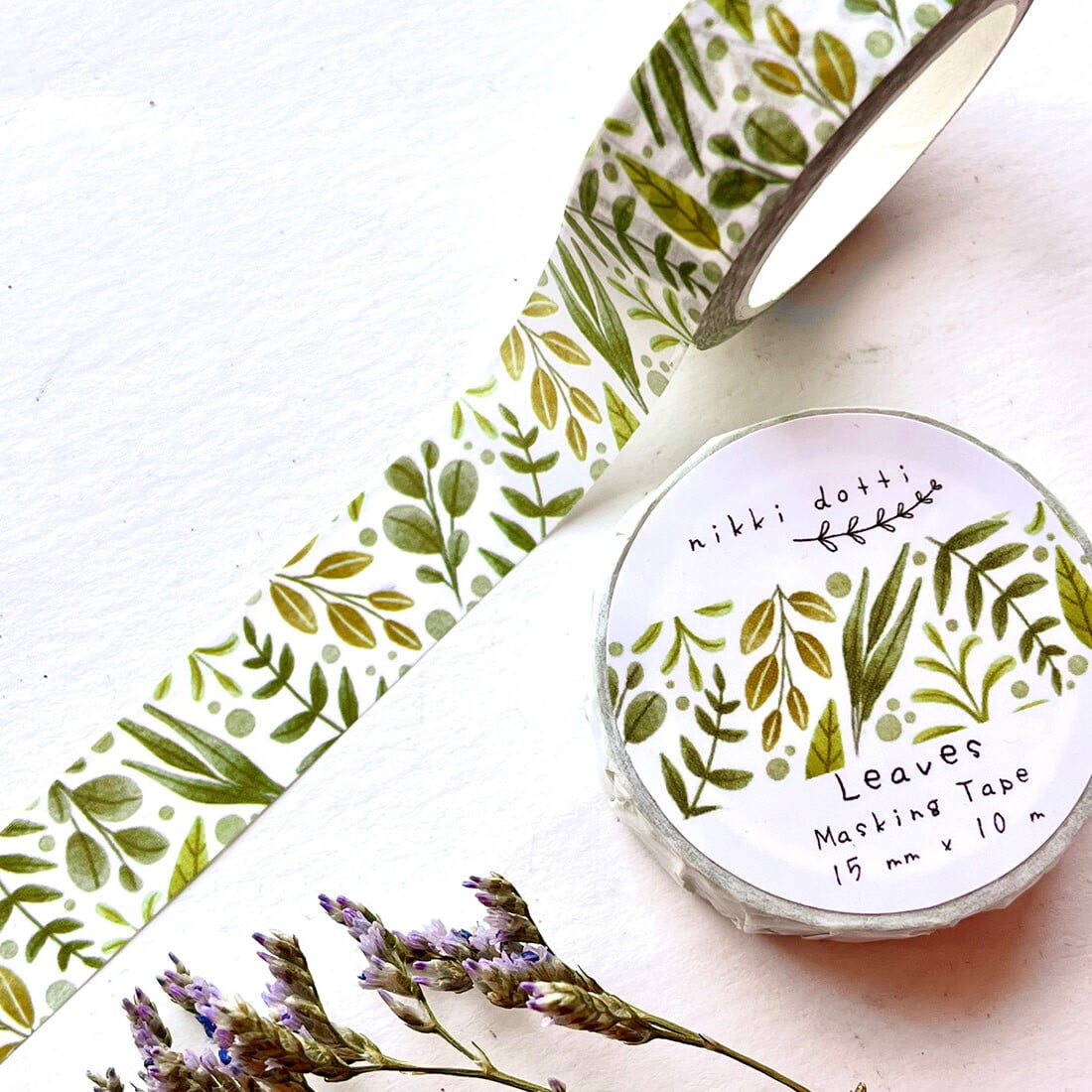 nikki dotti Washi Tape «Blätter»