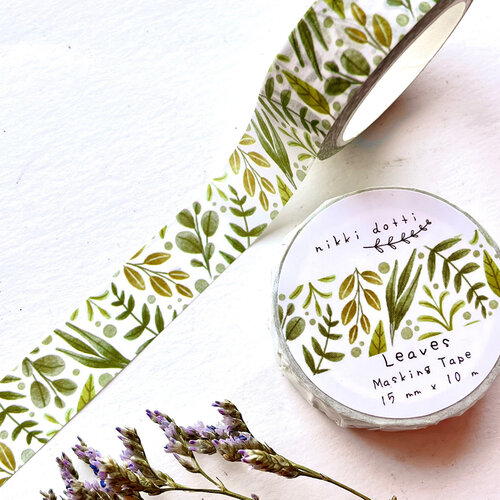 nikki dotti Washi Tape «Blätter»