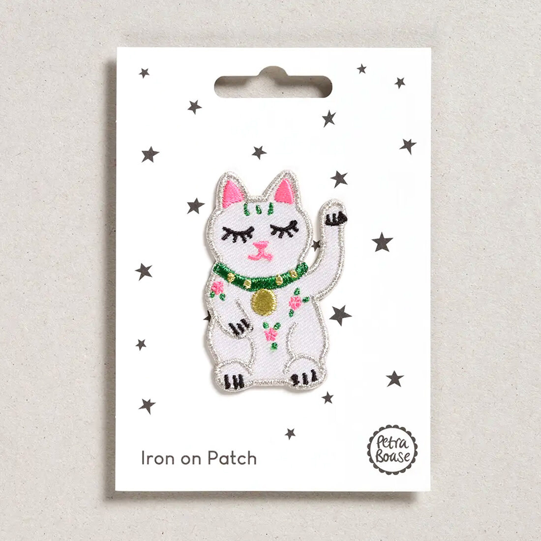 Petra Boase Patch Glückskatze