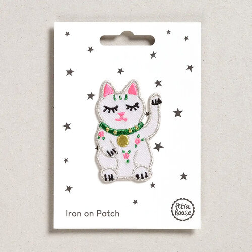 Petra Boase Patch Glückskatze